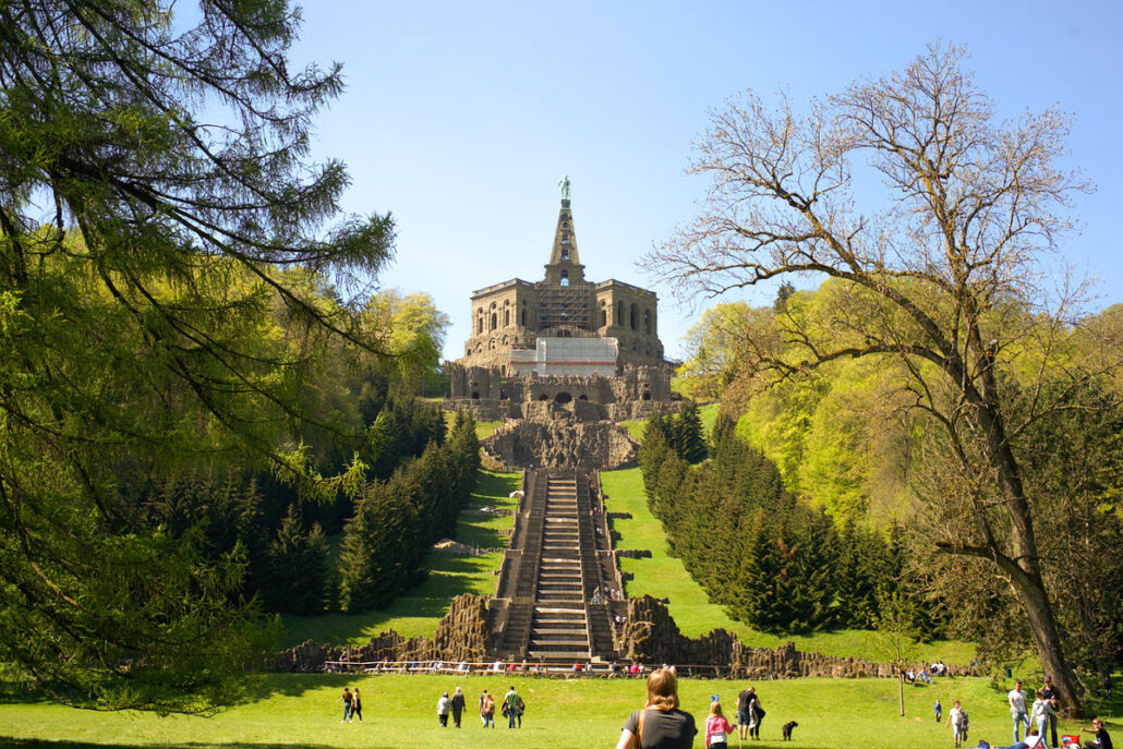 Treppe zum Herkules Kassel